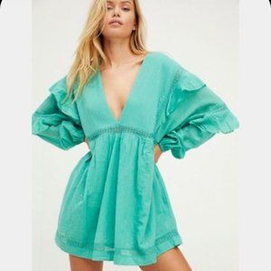 Free People Seashell Skort Romper